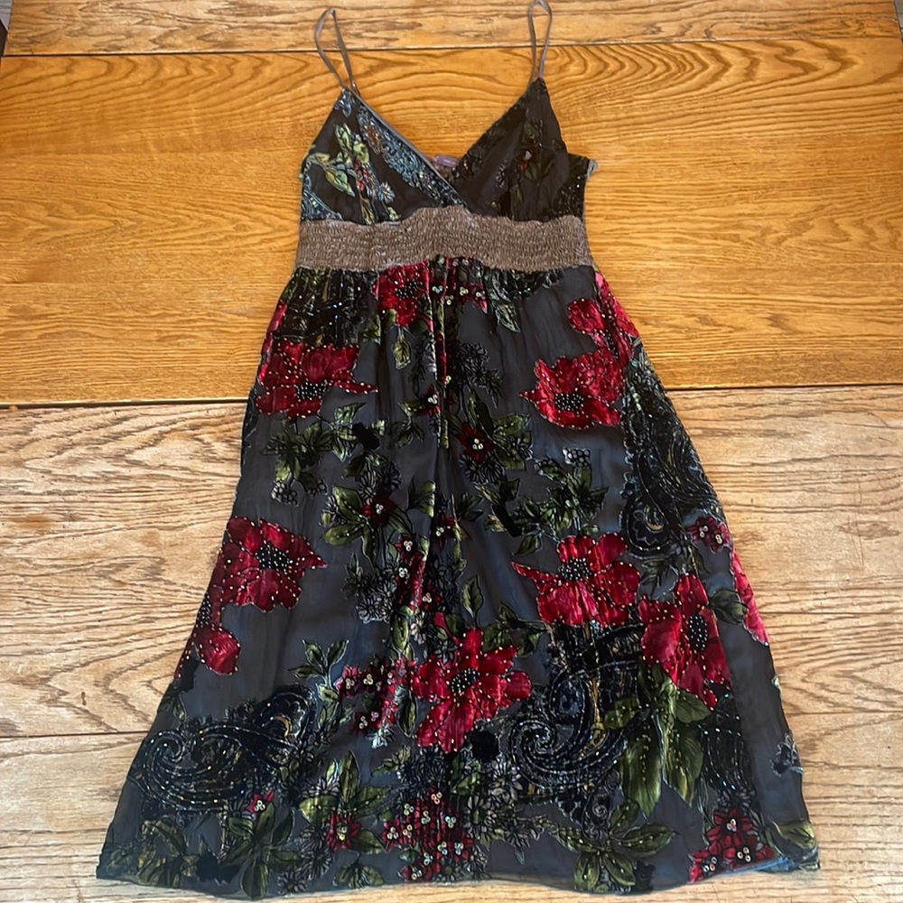 Hale Bob Printed Sequin Dress